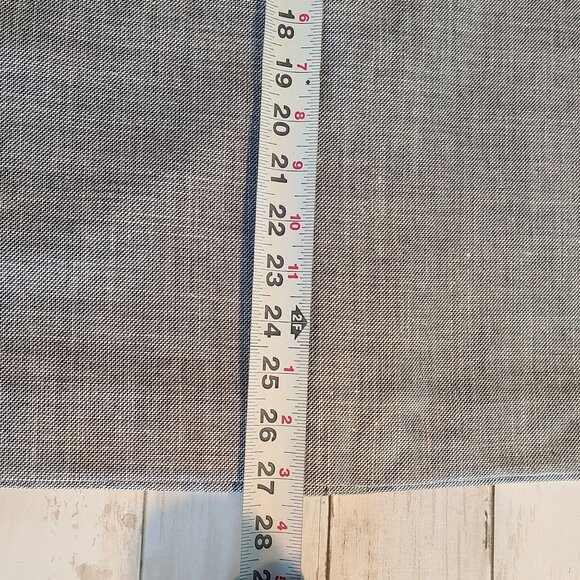 Vintage Pendleton Gray Wool Silk Blend Pencil Skirt NOS USA Acadamia Gilmore 14 - Picture 7 of 7